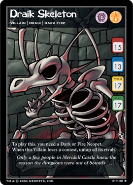 Draik Skeleton